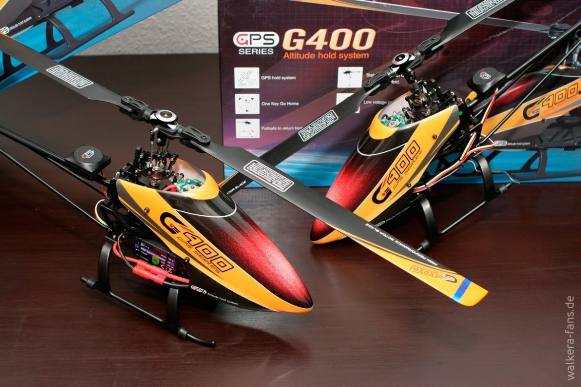 Los helicópteros teledirigidos VS drones